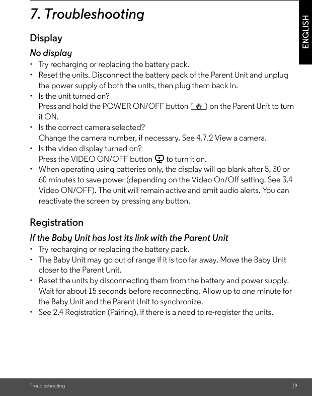 Manual For Binatone Phone Faults